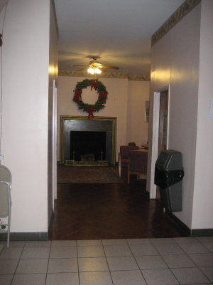 main parlor with fireplace