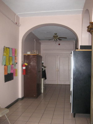 entrance to gym