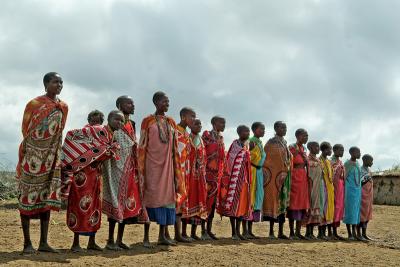 Maasai Village dancers