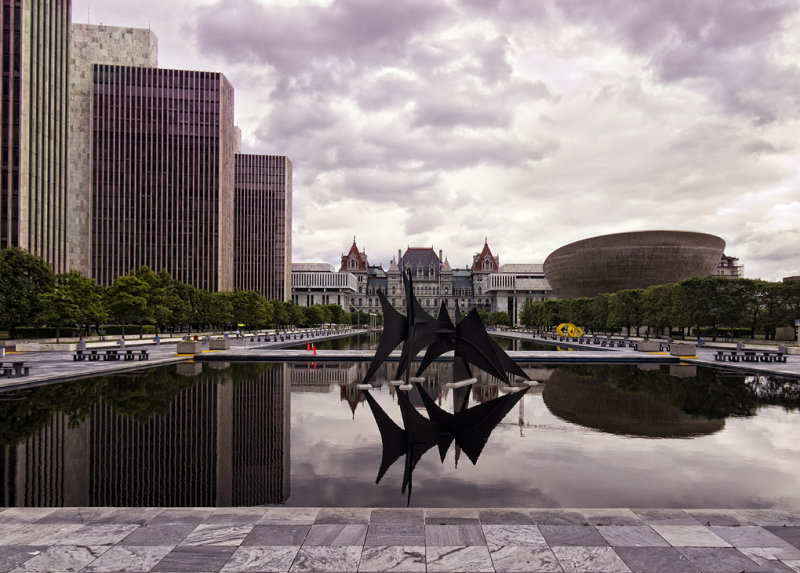 Albany, NY government mall