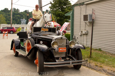 Me on the Moxie Car