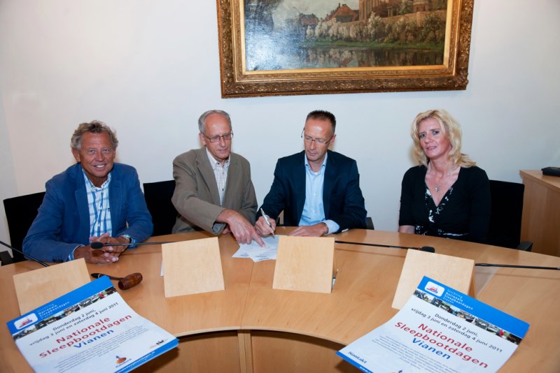 Ondertekenen Sponsor Contract