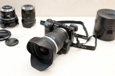 Sony NEX 7 // LA-EA2 Adapter // Konica Minolta DT 11-18mm F/4.5-5.6