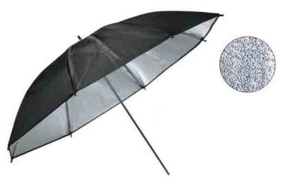 Zilver grained Parapluie