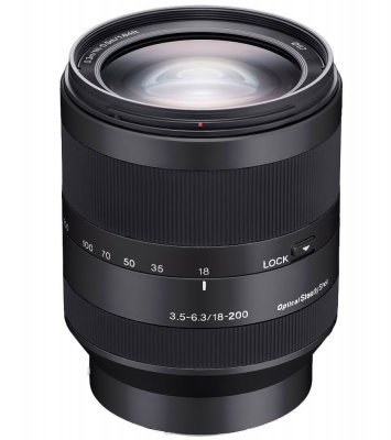 Sony SEL 18-200mm f/3.5-6.3 OSS Black