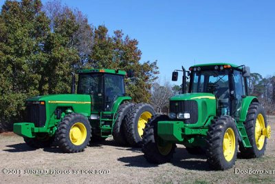 2011 - Breman's newly painted farm tractors