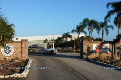 2011 - main gate entrance to the U. S. Coast Guard Air Station Clearwater - photo #5594