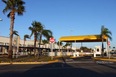 2011 - main terminal parking area exit at St. Petersburg-Clearwater International Airport stock photo #5610