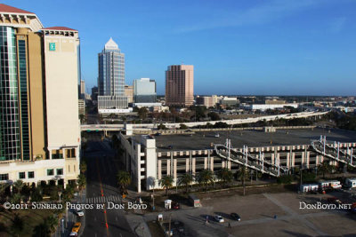 2011 - the east side of downtown Tampa in the early morning (5566)
