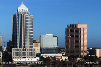 2011 - looking north on Florida Avenue in downtown Tampa in the early morning (5566C)