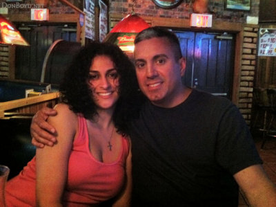 April 2011 - Jessica and Carlos Borda at Bryson's Irish Pub