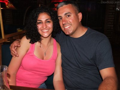 April 2011 - Jessica and Carlos Borda at Bryson's Irish Pub