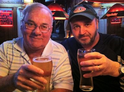 April 2011 - Don Boyd and Kev Cook at Bryson's Irish Pub