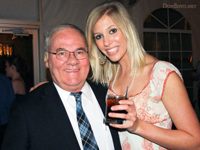 April 2011 - Don Boyd and Brittney Hammell at Matt and Crystal Coleman's wedding reception