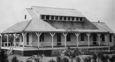Early 1920's - Coast Guard Biscayne Bay Station (formerly Biscayne House of Refuge -now North Shore Open Space Park) Miami Beach