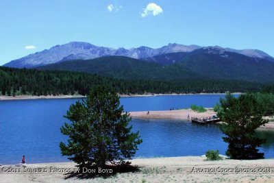 2011 - Crystal Reservoir and the top of Pike's Peak in the background