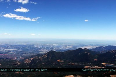 2011 - the view from the top of Pike's Peak