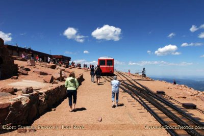 2011 - the cog train terminus at the top of Pike's Peak