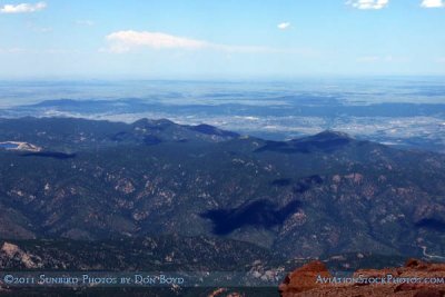 2011 - a view from the top of Pike's Peak