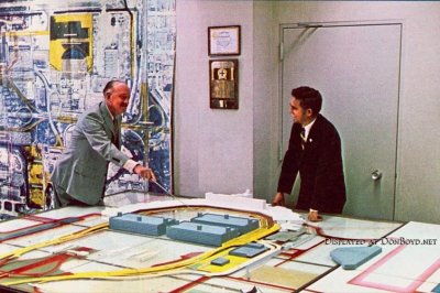 Late 1960's / early 1970's - Port Authority Director Alan Stewart and Dick Judy planning MIA's expansion