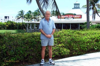 July 2010 - Kenny Grossman after we had lunch at the Islamorada Fish Company in Dania Beach