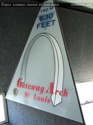 2011 - the interior top of the Gateway Arch