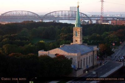 2011 - the Basilica of Saint Louis, King of France, formerly the Cathedral of Saint Louis in the early morning sunlight