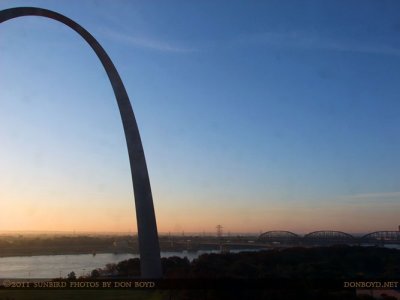 2011 - the Gateway Arch at sunrise in St. Louis