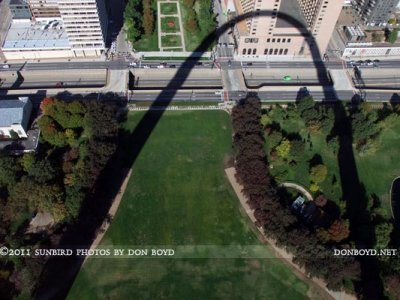 2011 - the park below the Gateway Arch