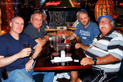 October 2011 - Joe Pries, Don Boyd, Kev Cook and Eddy Gual at Bryson's Irish Pub