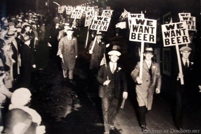Beer, Marching for it