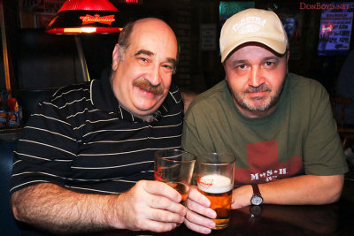 November 2011 - Don Mamula and Kev Cook at Brysons Irish Pub in Virginia Gardens