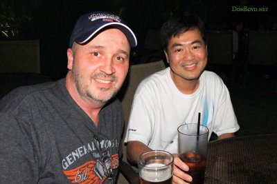 January 2012 - Kev Cook and Ben Wang at Bryson's Irish Pub