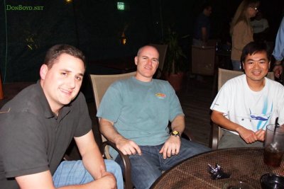 January 2012 - Marc Hookerman, Joe Pries and Ben Wang at Bryson's Irish Pub
