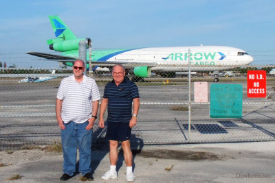 February 2012 - Joel Harris from Nashville and Don Boyd at Opa-locka Executive Airport