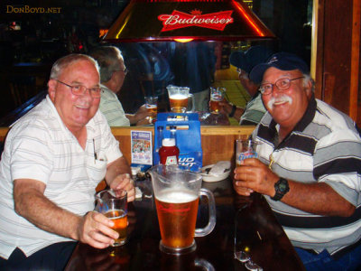 September 2011 - Don Boyd and Eddy Gual at Bryson's Irish Pub