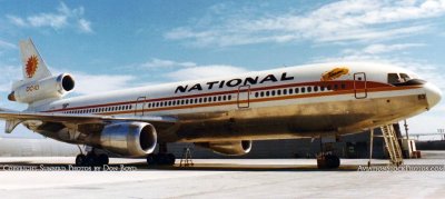 1979 - National Airlines DC10-30 N83NA Timmi with center gear retracted