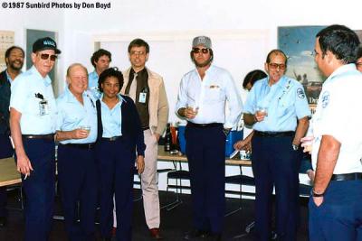 1987 - Airfield Agent Jack Chazan's Retirement Party