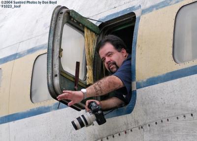 2004 - Joe Fernandez onboard Legendary Airliners DC-7B N836D