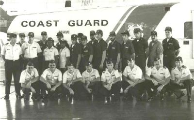 1985 - Coast Guard Reserve Unit Air Station Miami (all CO's listed below)