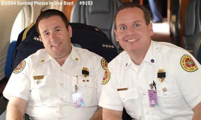 2004 - USCG C-37A Gulfstream V with PBI Battalion Chief (LT, USCGR) Mike Arena and Captain Tony Tozzi onboard