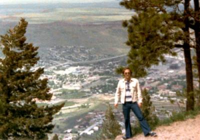 1975 - Don Boyd somewhere near the Coors Brewery in Golden