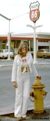 1975 - Brenda Reiter in her Dittos jeans
