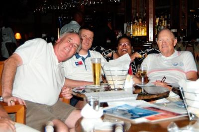 2006 - Bryant Petitt, Walter Wilson, Benet Wilson and Jon Proctor at the Skyone party at AI2006
