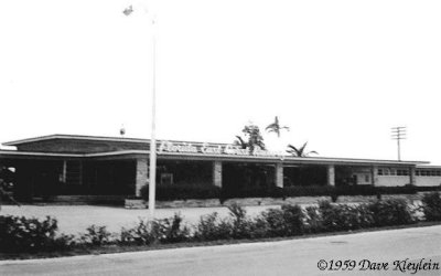 1959 - the Florida East Coast Railway Station in North Miami