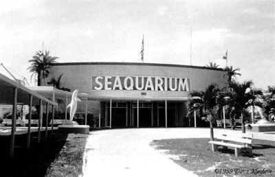 1959 - entrance to the Miami Seaquarium