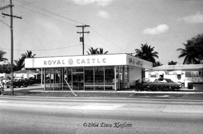 1964 - the Royal Castle restaurant at NE 87 Street and Biscayne Boulevard, Miami