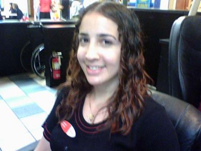 January 2008 - Caridad Nieblas on her last day at Westland Mall