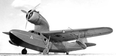 1935 - Richard Archibold's Fairchild 91 Kono aircraft at the Viking Airport along the Venetian Causeway