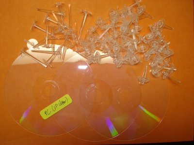 PC clear spurs and disc 
